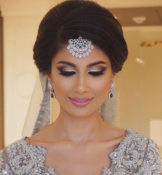 Engagement Bridals, Makeup Tutorial Tips & Dress Ideas 2016-2017 for South Asian Bridals (3)