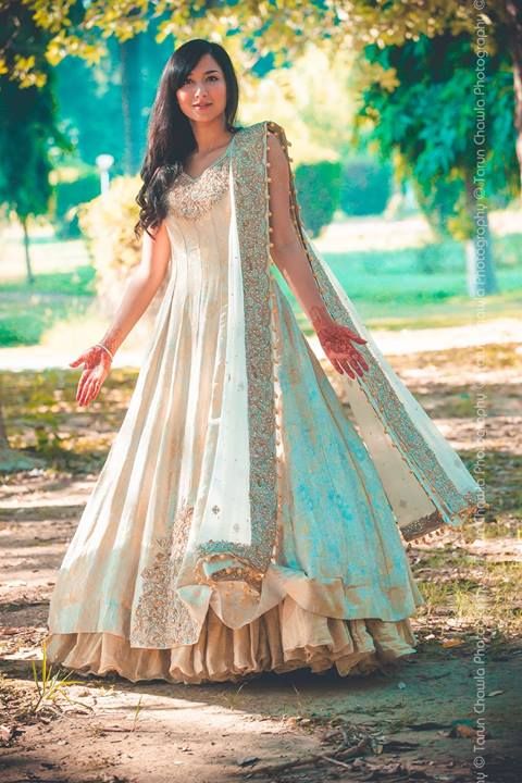 new bridal frock