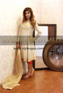 Ayesha Ahmed Formals Party Wear Dresses Designs 2018-19 Collection