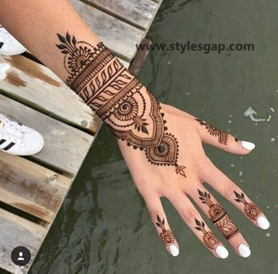 Simple Easy Eid Mehndi Designs 2021 2021 Latest Collection