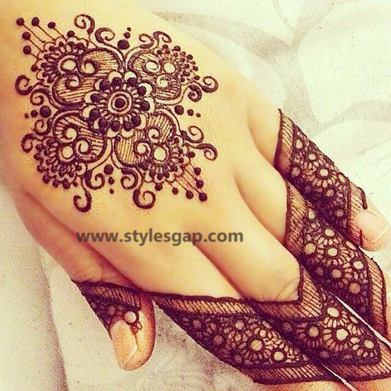 Simple Easy Eid Mehndi Designs 2020 2021 Latest Collection