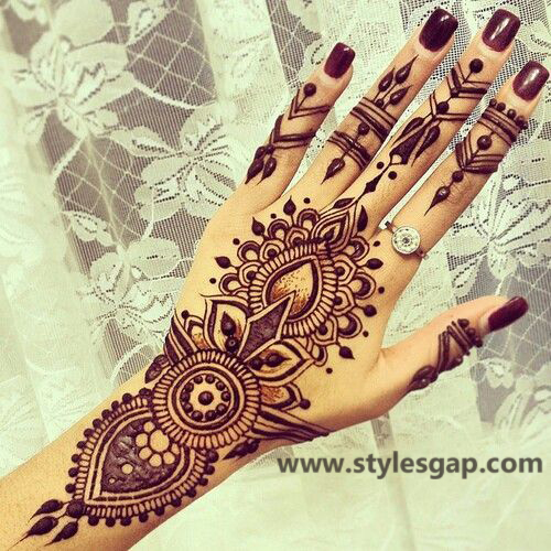 Simple Easy Eid Mehndi Designs 2021-2022 Latest Collection