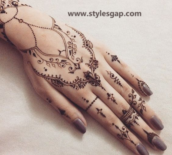 Simple Easy Eid Mehndi Designs 2018-2019 Latest Collection