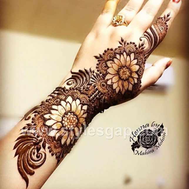 Latest Arabic Mehndi Designs Henna Trends 2018-2019 Collection