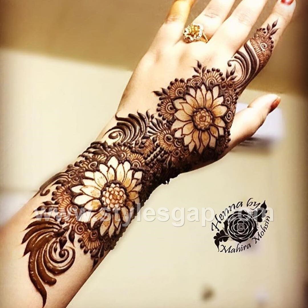 Latest Arabic Mehndi Designs Henna Trends 2017-2018 Collection (16 ...