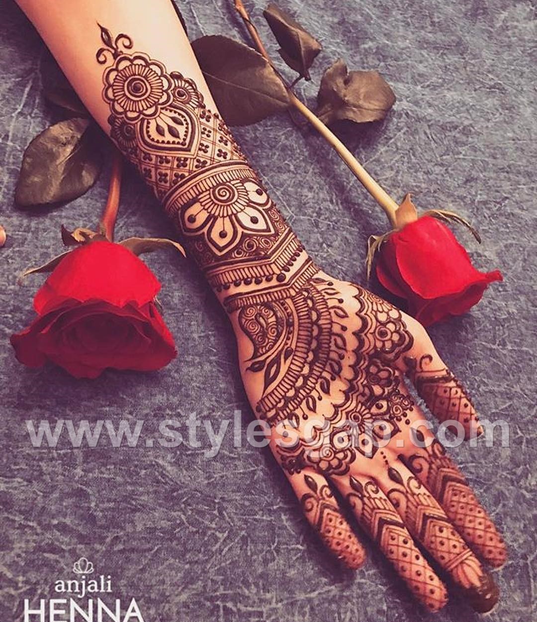 Latest Arabic Mehndi Designs Henna Trends 2018-2019 Collection