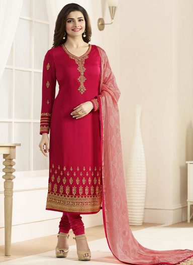 Latest Pakistani Indian Straight Cut Salwar Kameez 2018-19 