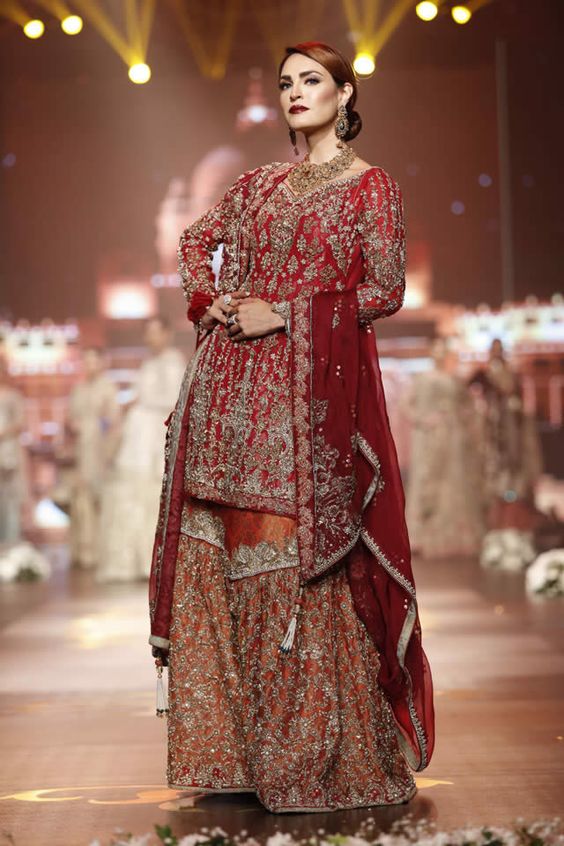 bridal sharara dress