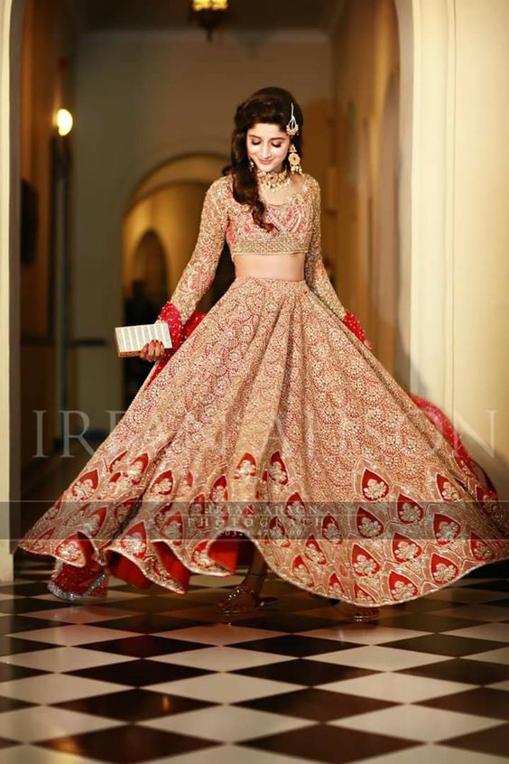 bridal lehenga new style 2018