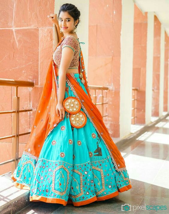 ghagra choli latest designs 2018