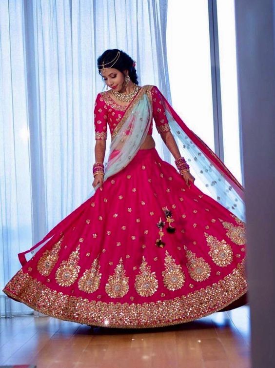 Couture Sweet Pea Lehenga Choli / Bridal Lehenga/ Wedding Lehenga/ Party  Wear Lehenga & Designer Lehenga - Samyakk: Sarees | Sherwani | Salwar Suits  | Kurti | Lehenga | Gowns | Mens Wear