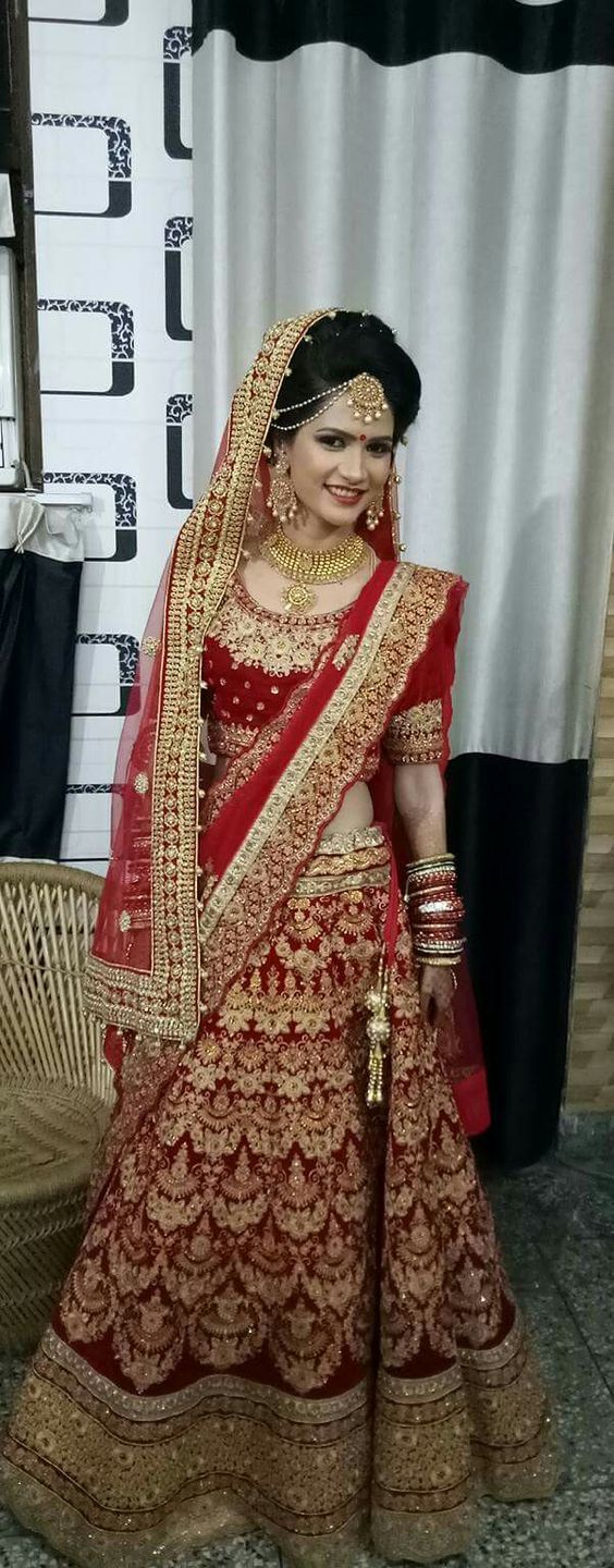 married lehenga