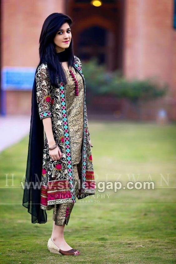 Front Open Double Shirt Dresses  Designs Collection 2019 