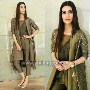 double shirt gown style dresses 2018 Cinosural International School