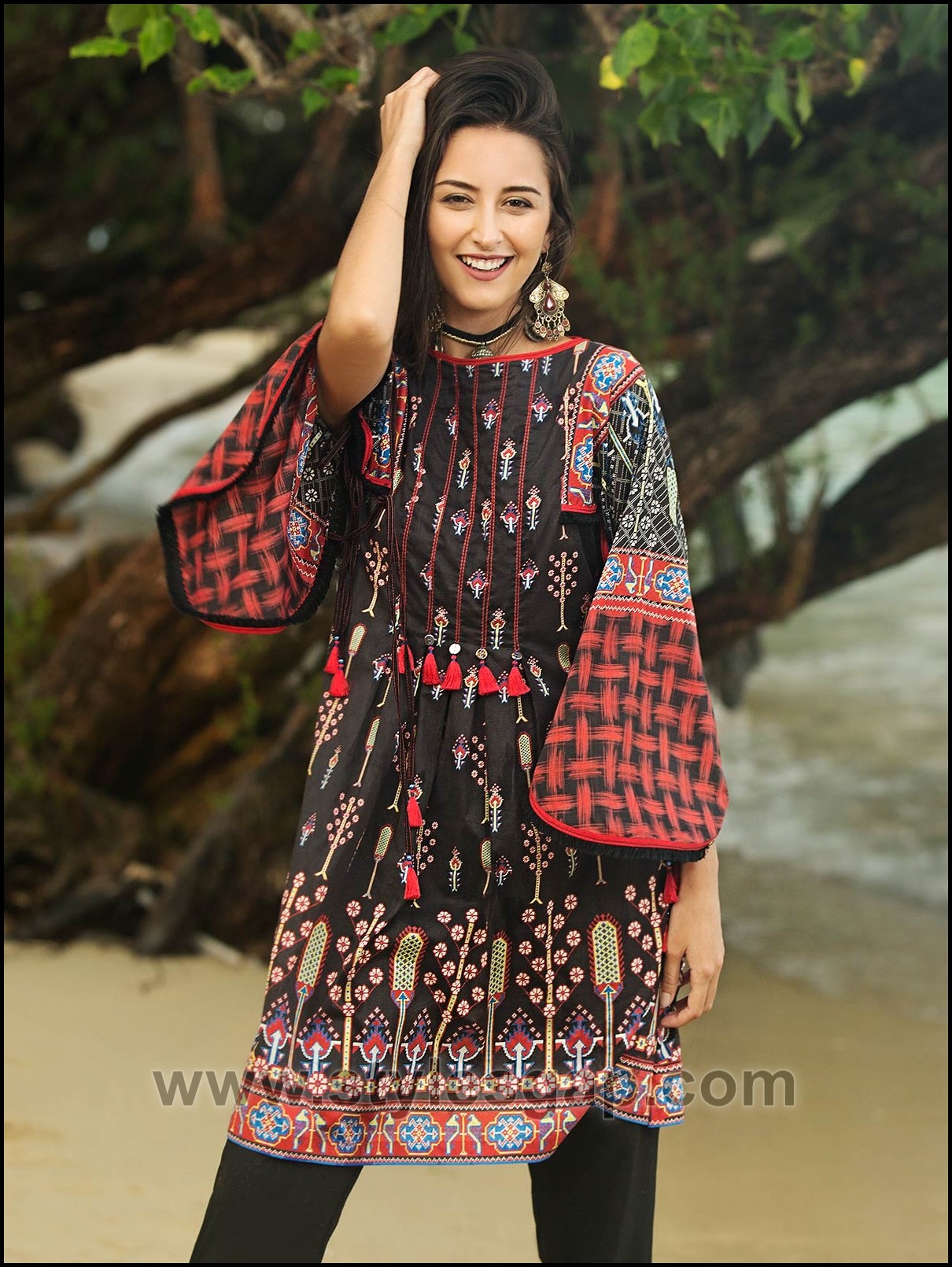 Summer Fashion Lawn Kurti Designs Trends Latest  Collection 