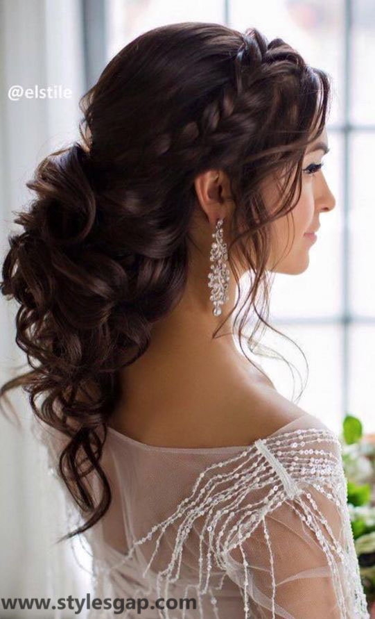 Beautiful Latest Eid Hairstyles Collection 2018-2019 for Women