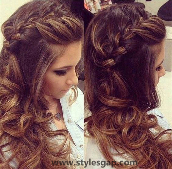 Beautiful Latest Eid Hairstyles Collection 2019 2020 For Women