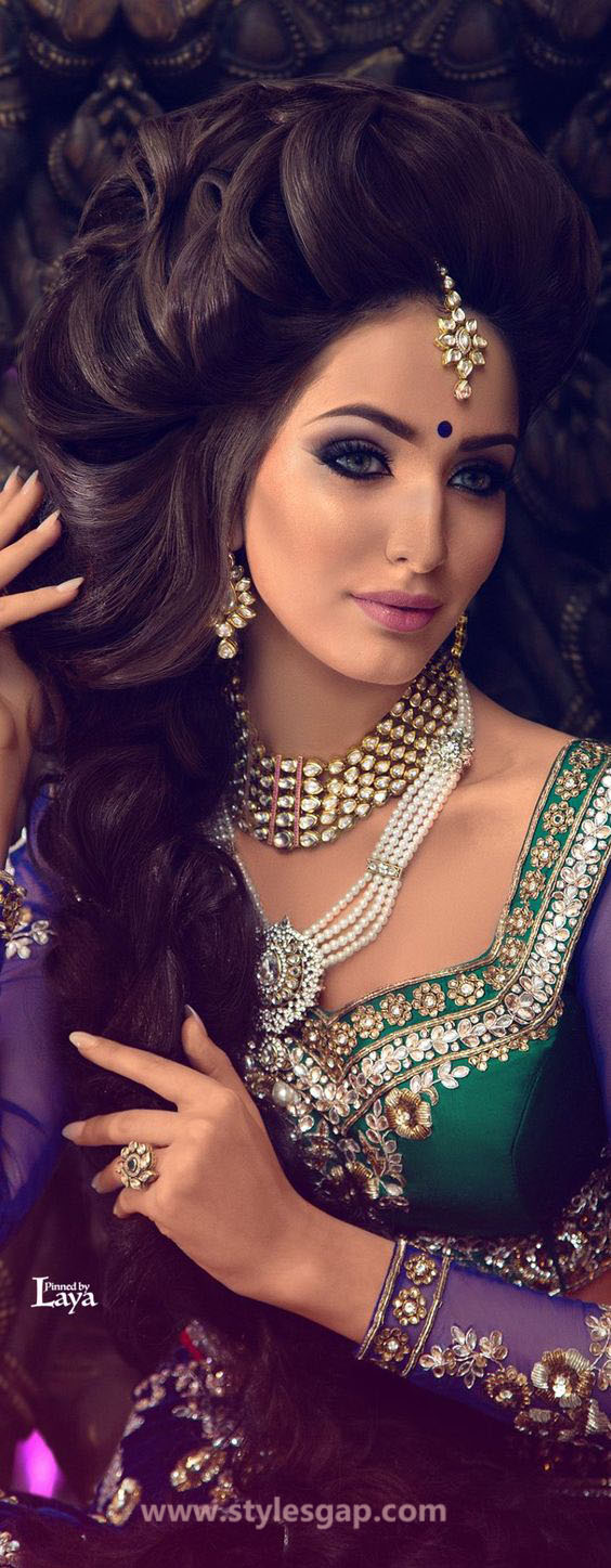 Beautiful Latest Eid Hairstyles Collection 2019-2020 for Women