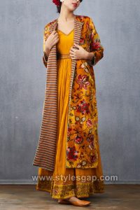 Jacket Style Dresses Koti Anarkali Suits