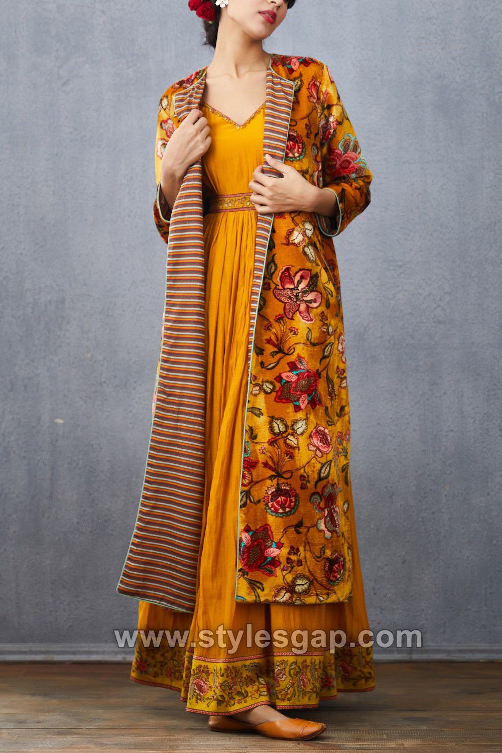 Jacket Style Salwar kameez - Online Shopping for Salwar Suits