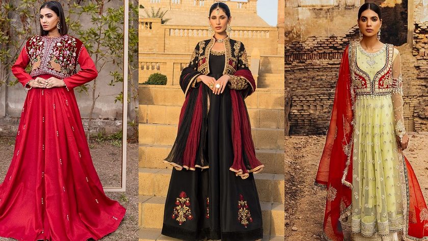 Indian Jacket Style Dresses Koti Anarkali Suits