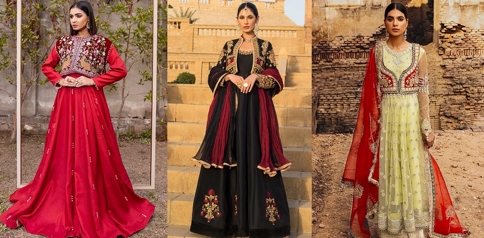 Indian Jacket Style Dresses Koti Anarkali Suits 2022-23 Collection