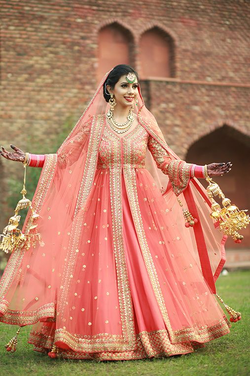 indian bridal anarkali