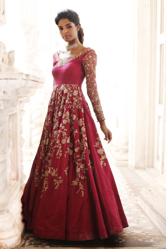 Maxi Style Anarkali Dresses Collection 