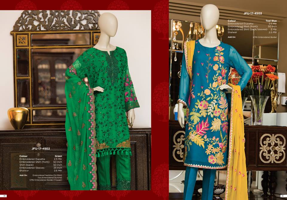 Eid collection 2018 ladies j Junaid Jamshed