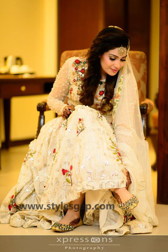 Nikkah Day Bridal  Wedding  Dresses  Designs 2019 2020  Collection