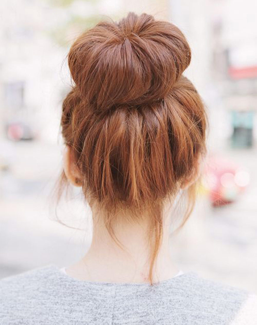 Latest Trends Top Knot Hairstyles Fashion for all Hair Types