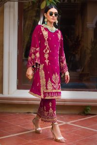 Gul Ahmed Fancy Winter Velvet Dresses & Shawls Collection