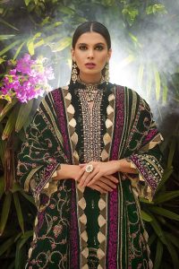 Gul Ahmed Fancy Winter Velvet Dresses & Shawls Collection