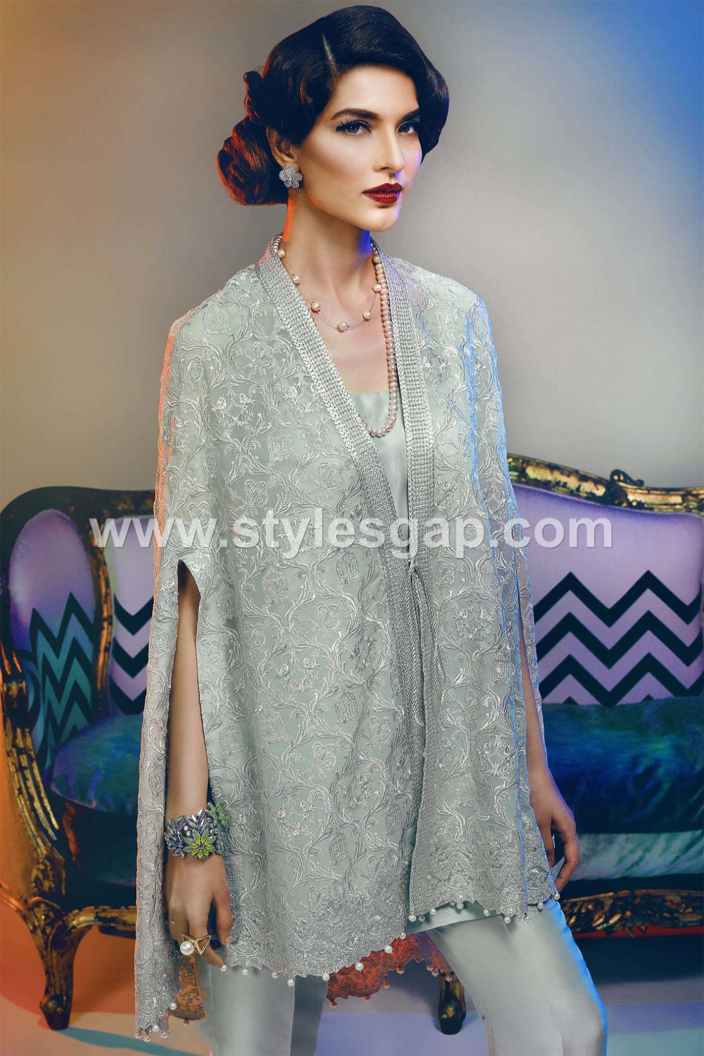 Latest Pakistani Cape Style Dresses  2022 2022  Top Designer  