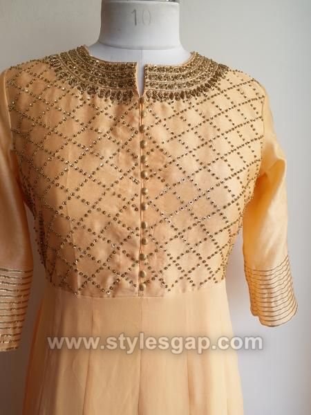 Latest Collar Neck Kurti Designs for Women | Libas