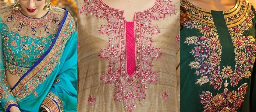 Latest Neckline-Gala Designs & Types 2019-2020 Collection