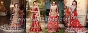 Pakistani Latest Bridal Lehenga Collection 2024- 40 Best Designs