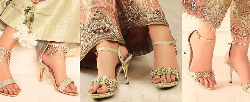 Stylo Fancy Bridal Shoes Wedding Latest Collection
