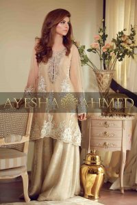Ayesha Ahmed Formals Party Wear Dresses Designs
