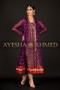 Ayesha Ahmed Formals Party Wear Dresses Designs