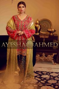 Ayesha Ahmed Formals Party Wear Dresses Designs