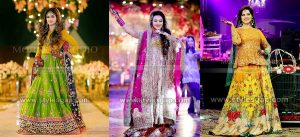 Latest Bridal Mehndi Dresses Designs Fashion 2025 Collection