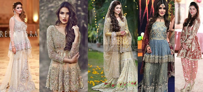 sharara with short frock 2018