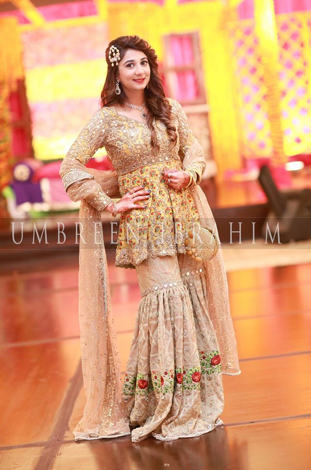 sharara with frock style