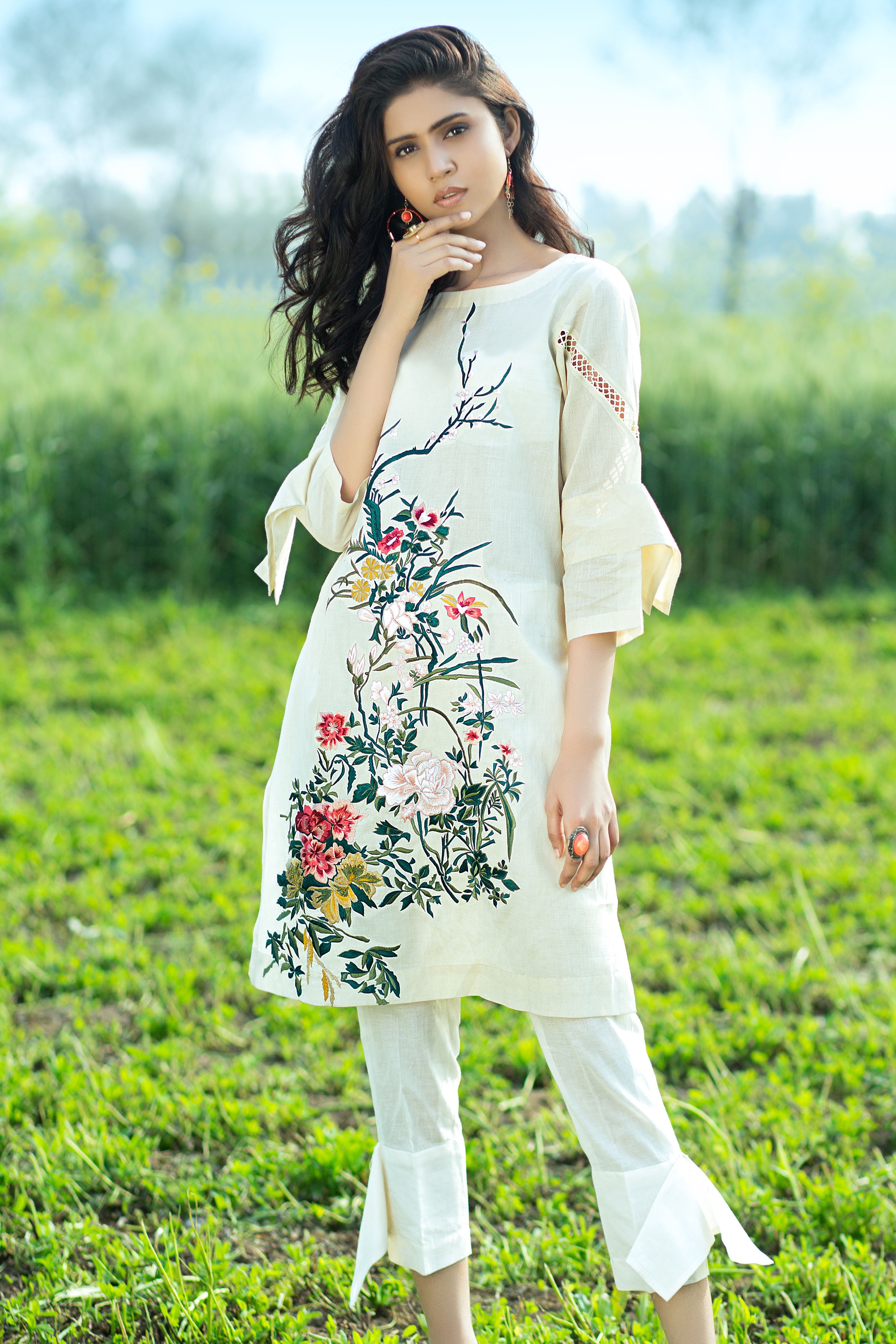 Latest Summer Kurti Designs And Tops By Origins Spring Collection 2018 19 8