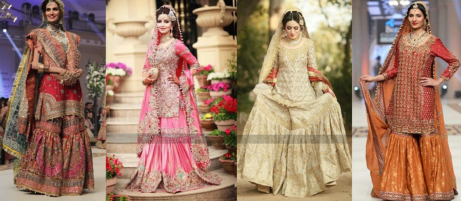 sharara ki design