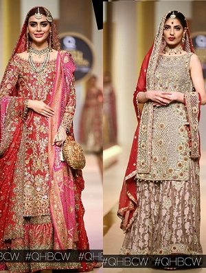 QMobile Hum Bridal Couture Week- Bridal Dresses Collections