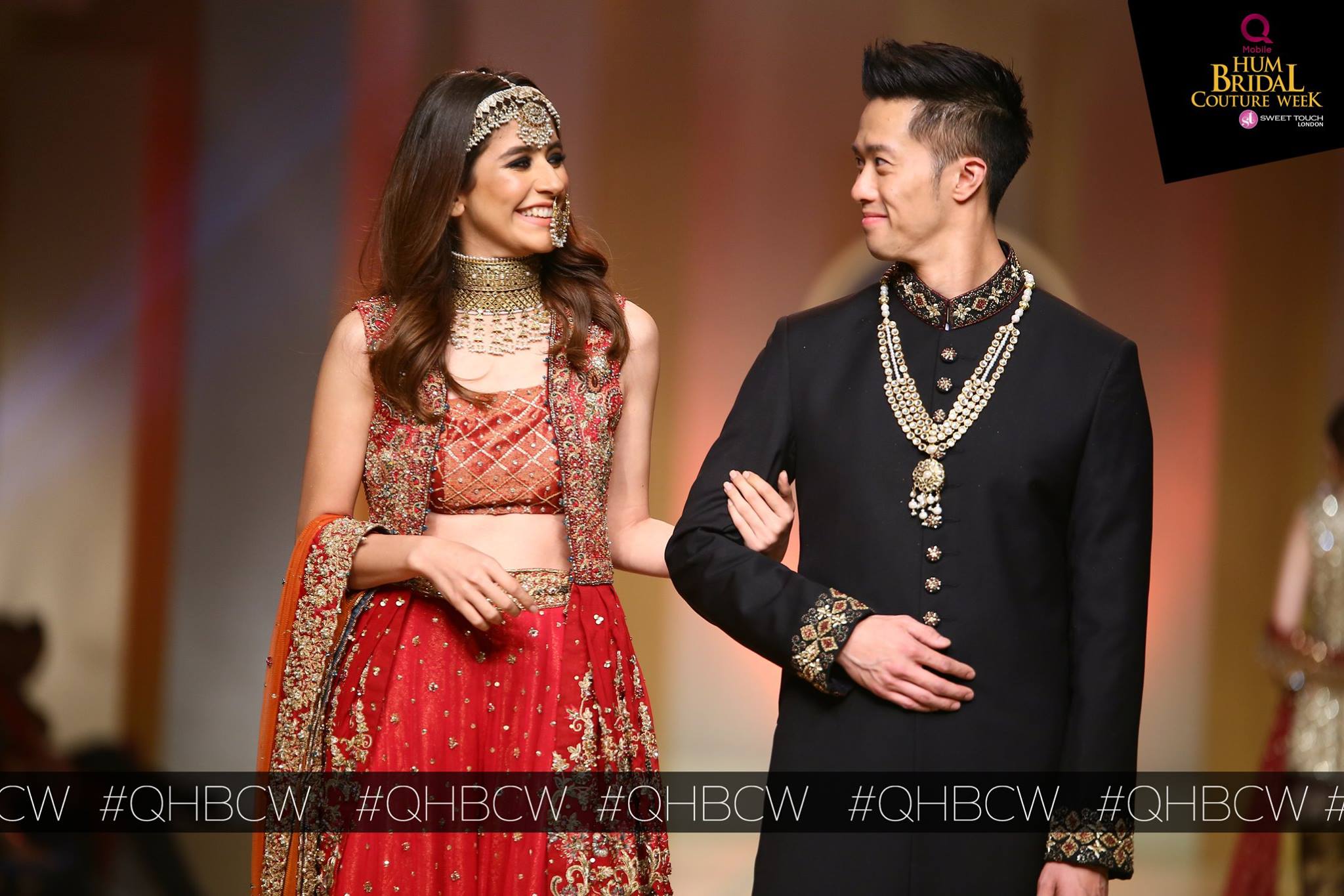 Uzama Baber- QMobile Hum Bridal Couture Week (5)