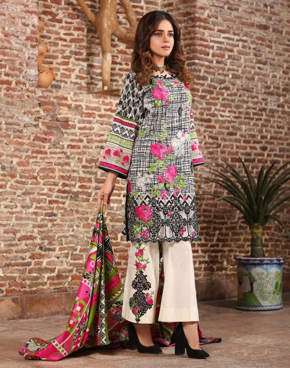 simple pakistani suit