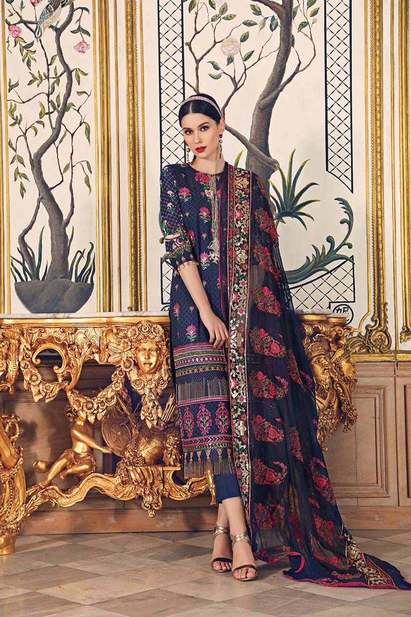 Gul Ahmed Festive Eid Collection 201819 Lawn, Silk  Chiffon Dresses